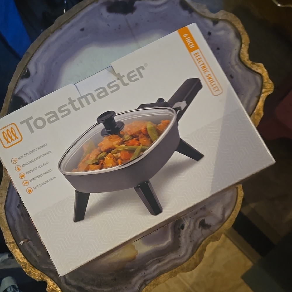 Black Electric Skillet